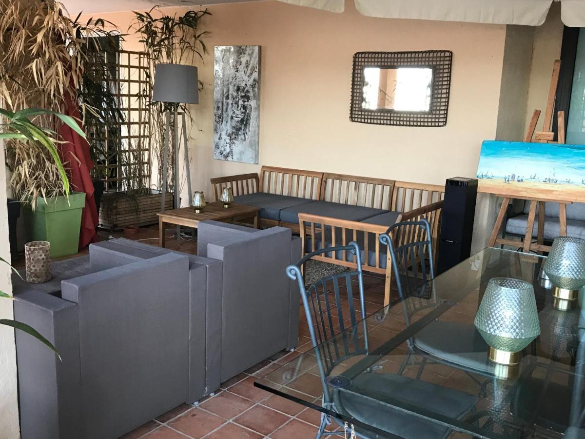 Golfe De Saint Tropez Terrasses De Sylvabelle Gigaro Apartman La Croix-Valmer Kültér fotó